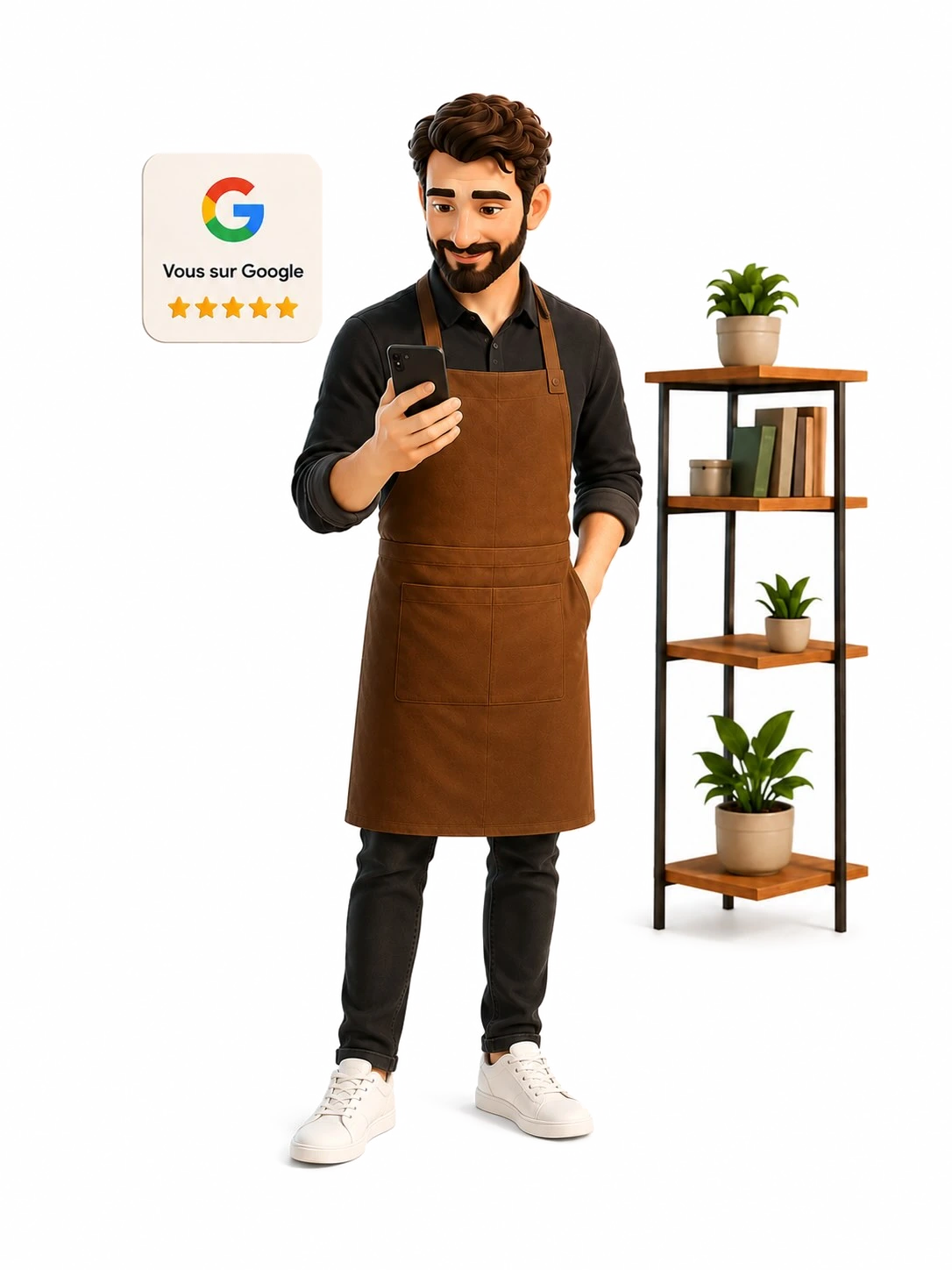 Illustration des indépendants et petites entreprises accompagnés par OnePageOneDay